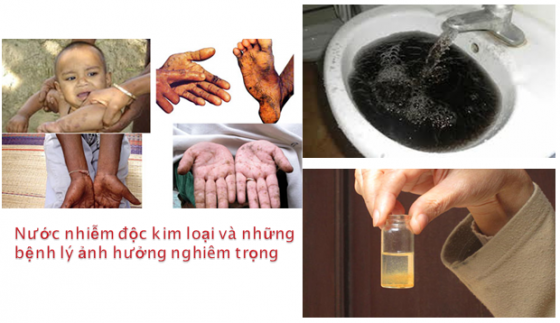 CÁC CHẤT GÂY HẠI CÓ TRONG NƯỚC GIẾNG KHOAN