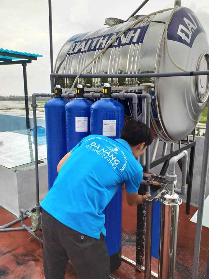hệ thống lọc nước nhiễm phèn tại Đà Nẵng