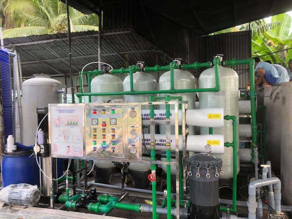 hệ thống lọc nước tinh khiết công suất 10.000l/h