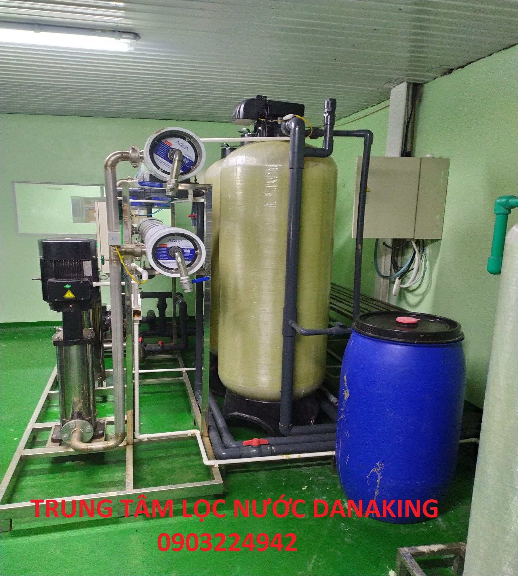 Hệ thống lọc nước tinh khiết cs 5000l/h tại Đà Nẵng